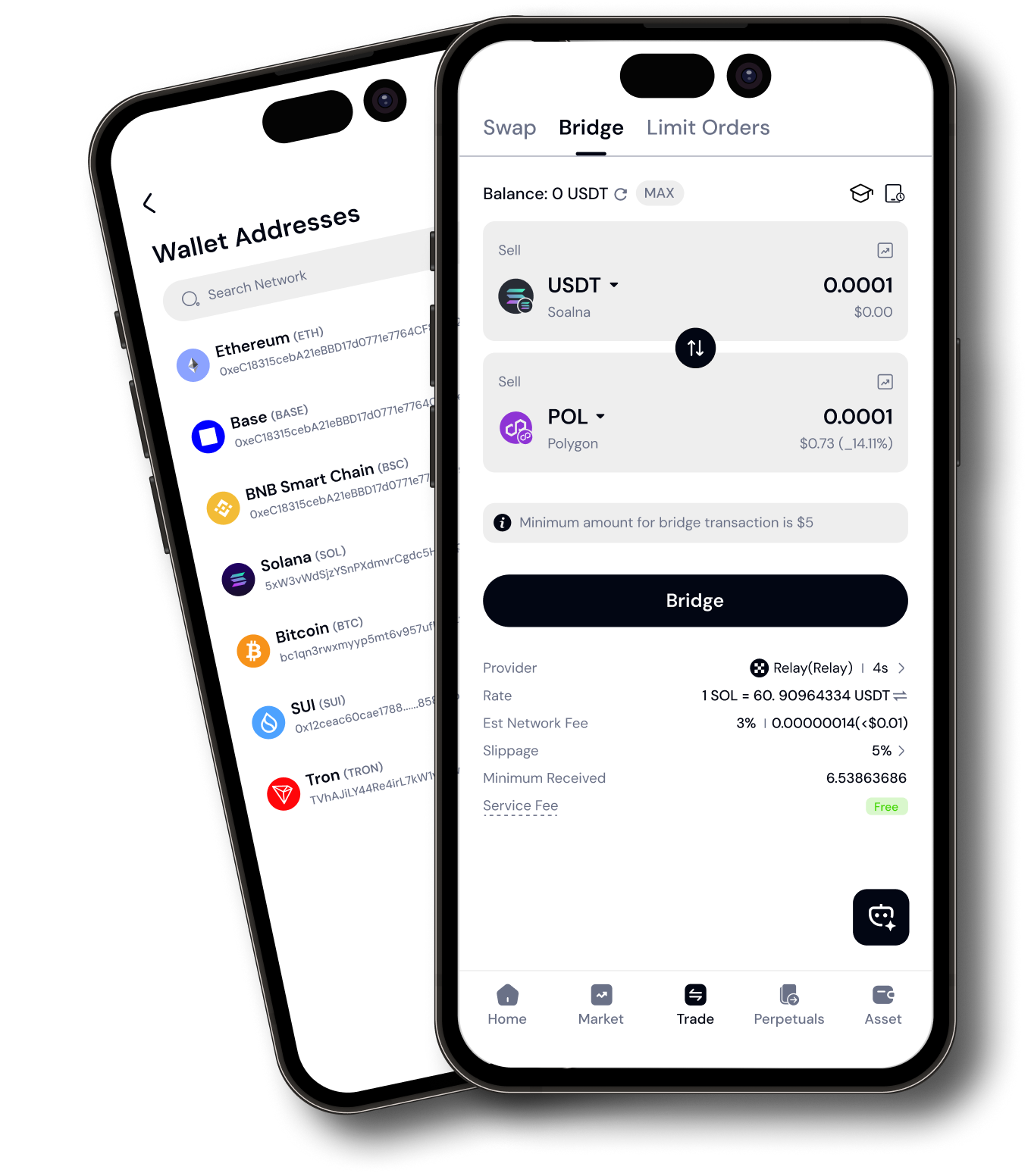 Axon Wallet product screenshot