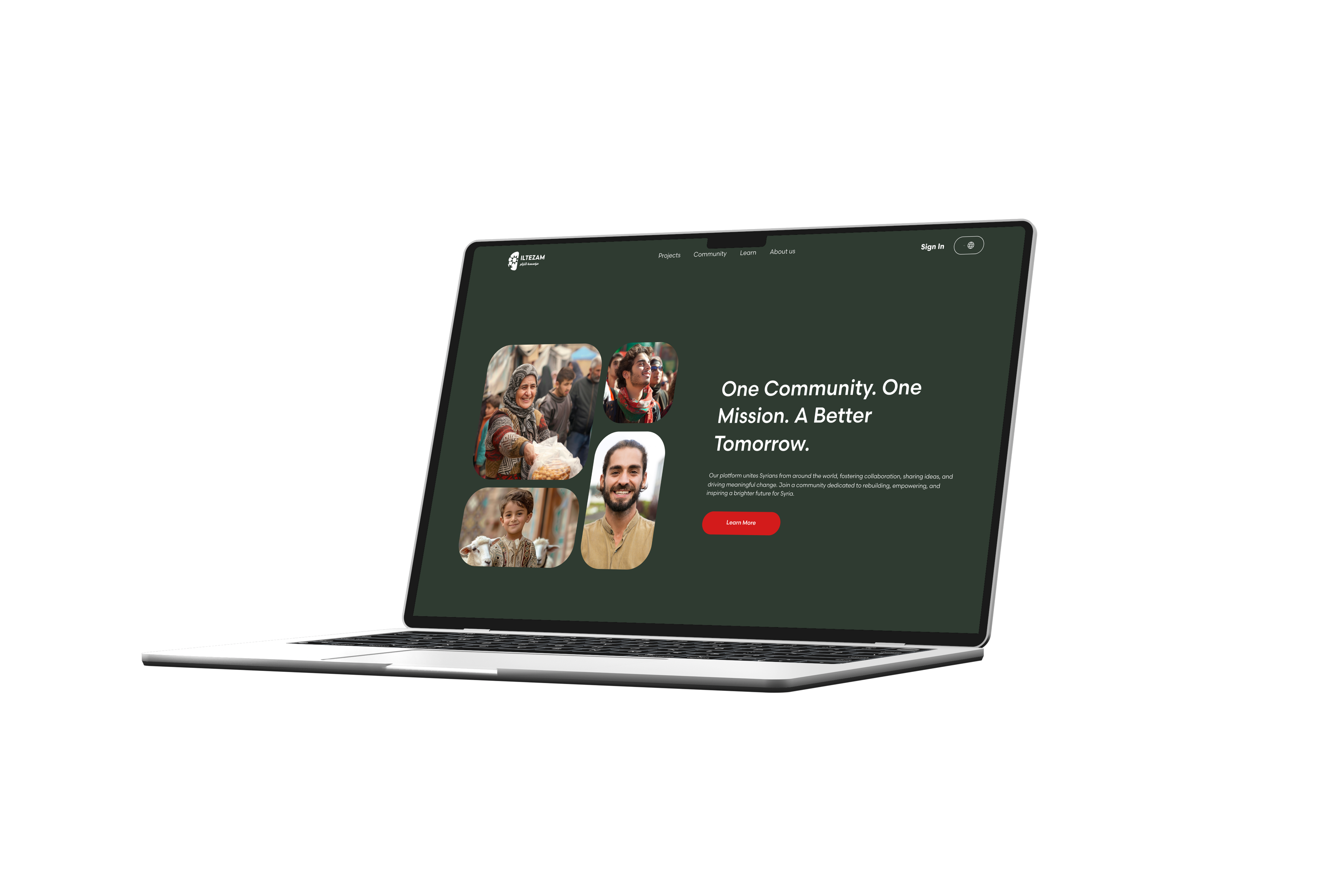 Iltezam Web App product screenshot