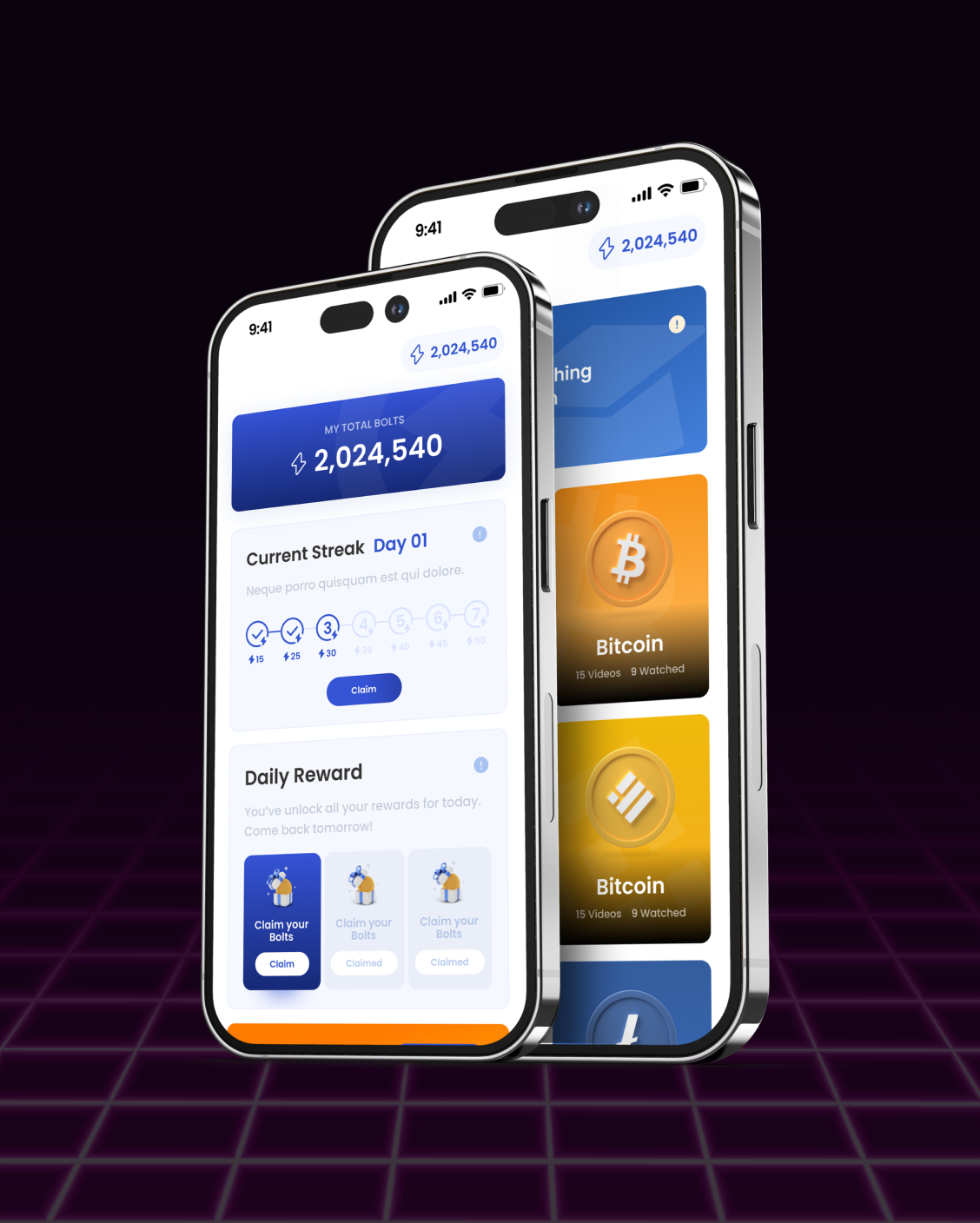Legion Network Super App screen 1