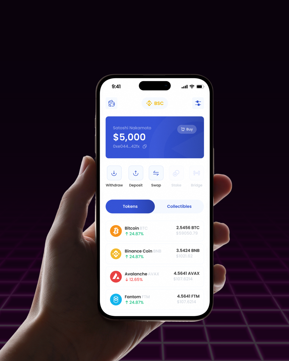 Legion Network Super App screen 2