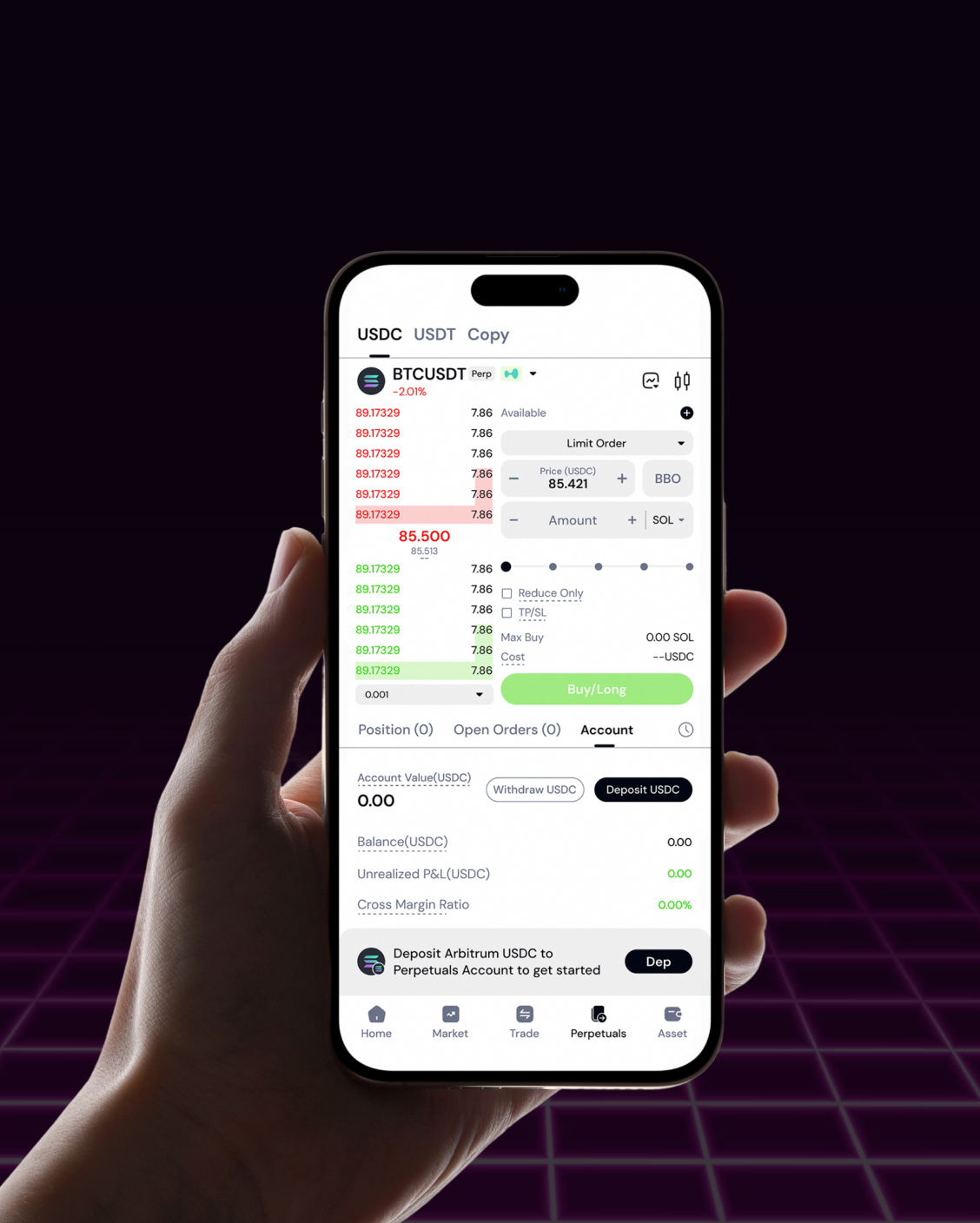 Axon Wallet screen 2