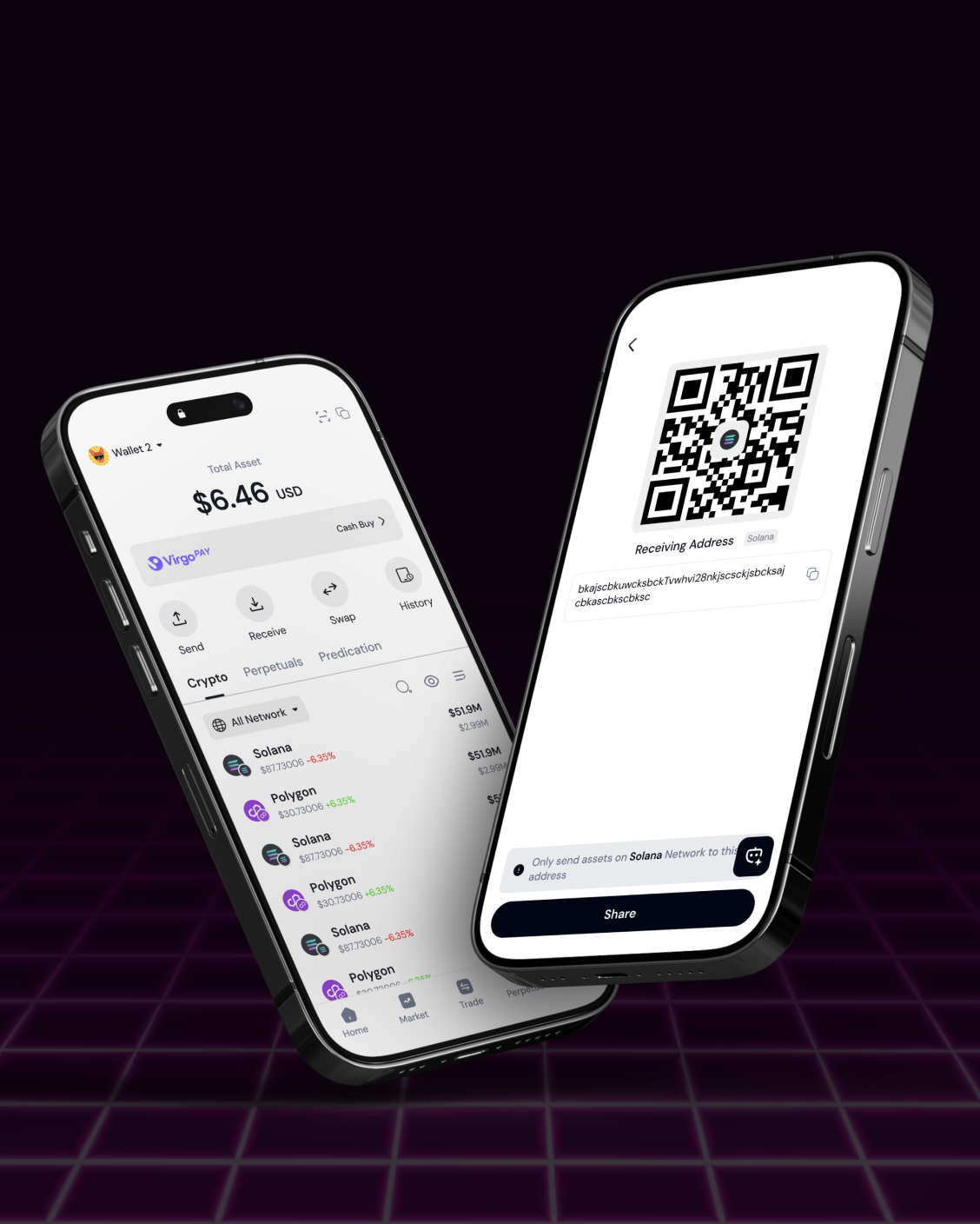 Axon Wallet screen 3