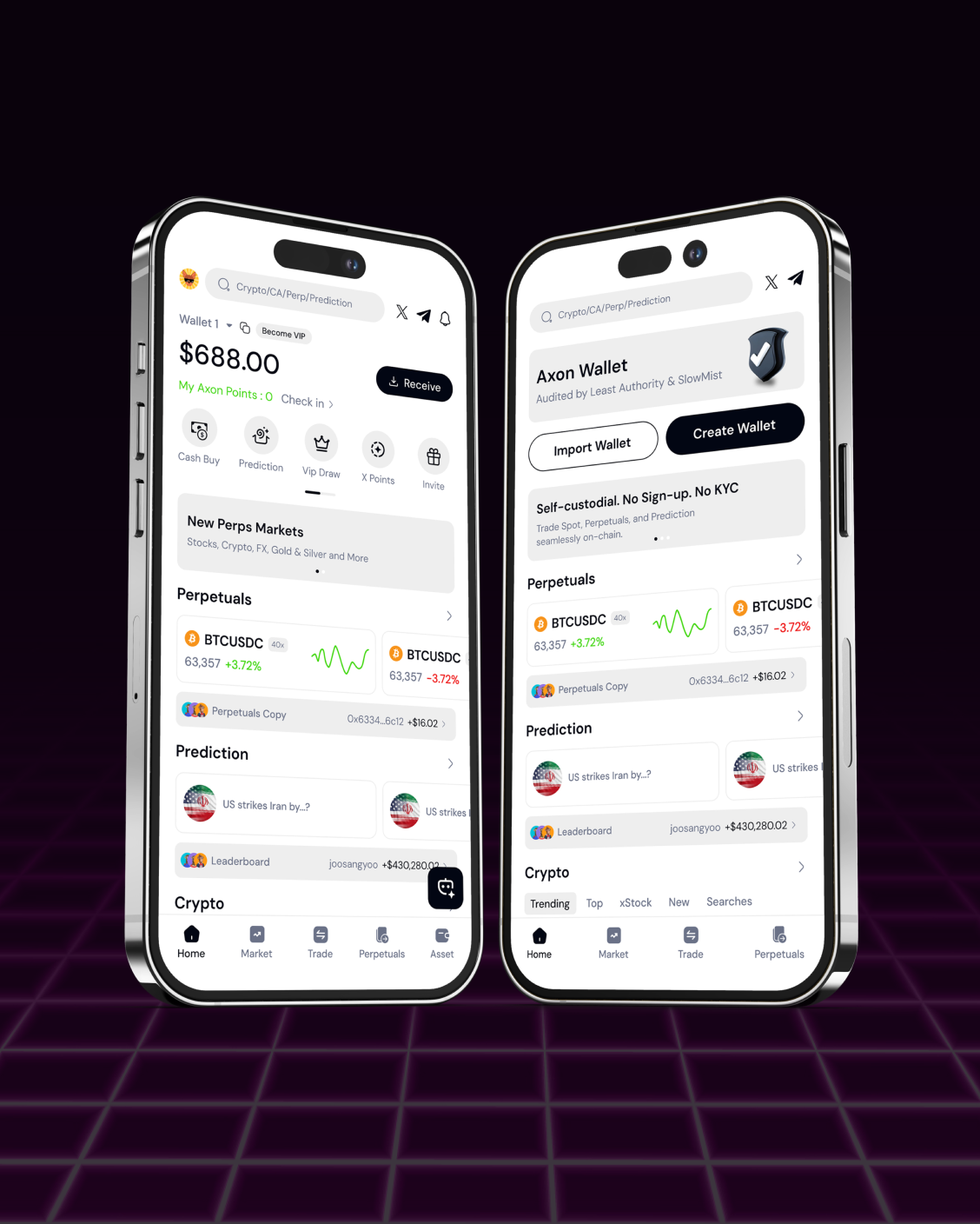 Axon Wallet screen 5