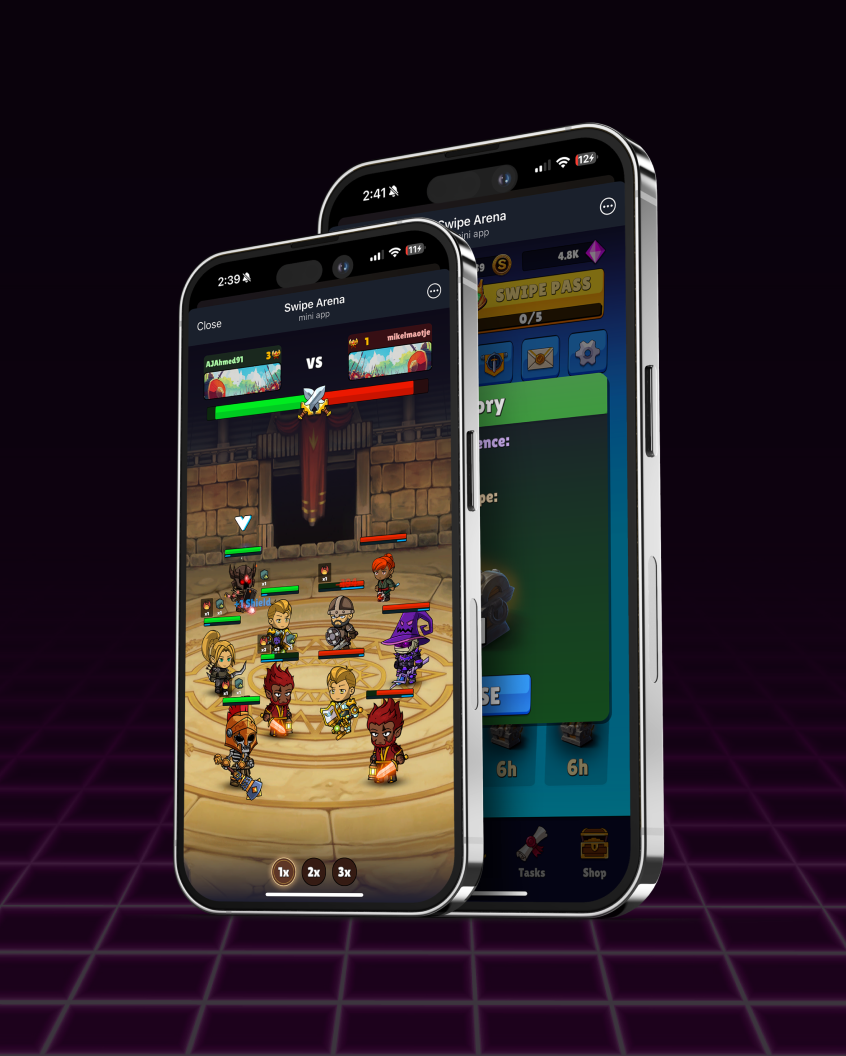 Swipe Arena screen 1