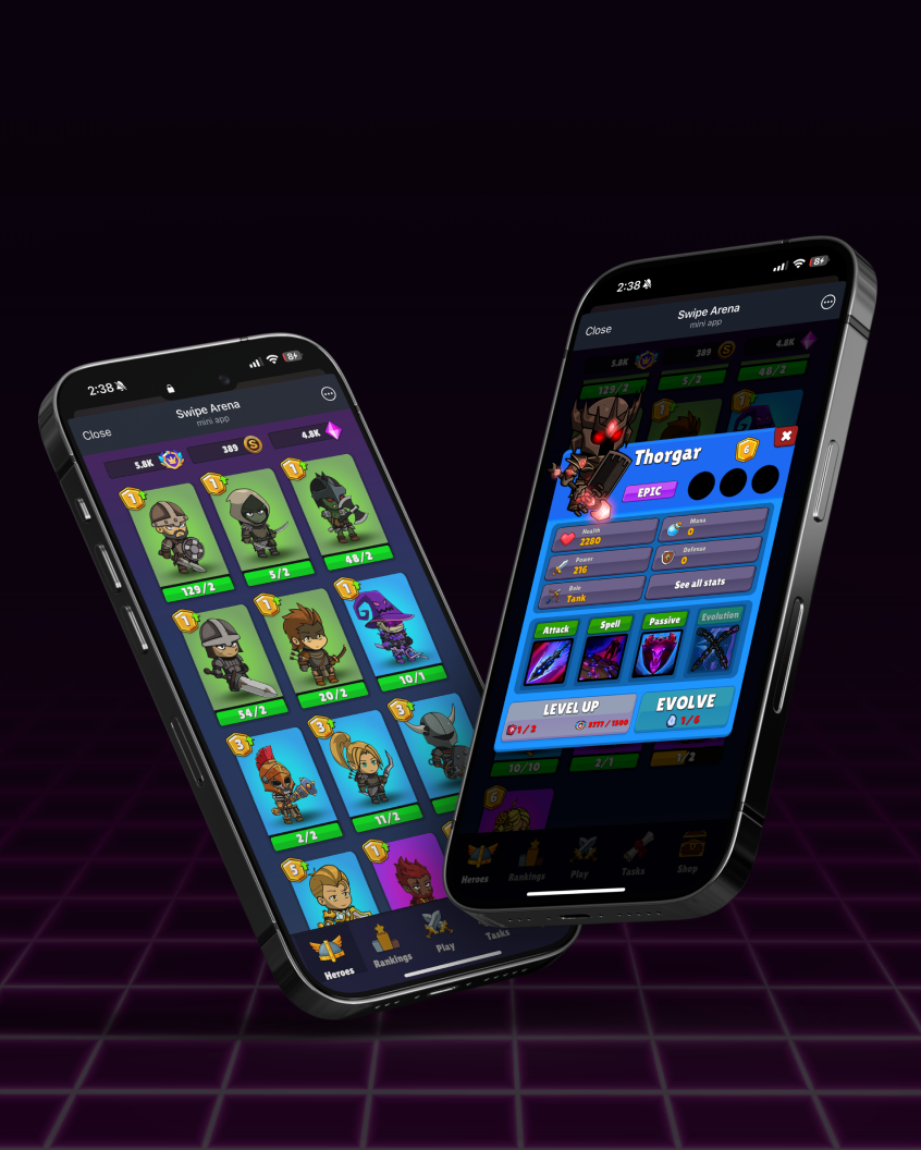 Swipe Arena screen 3