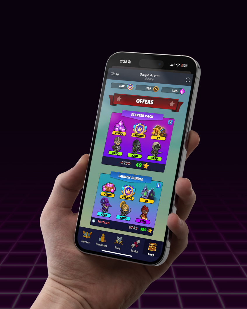 Swipe Arena screen 4