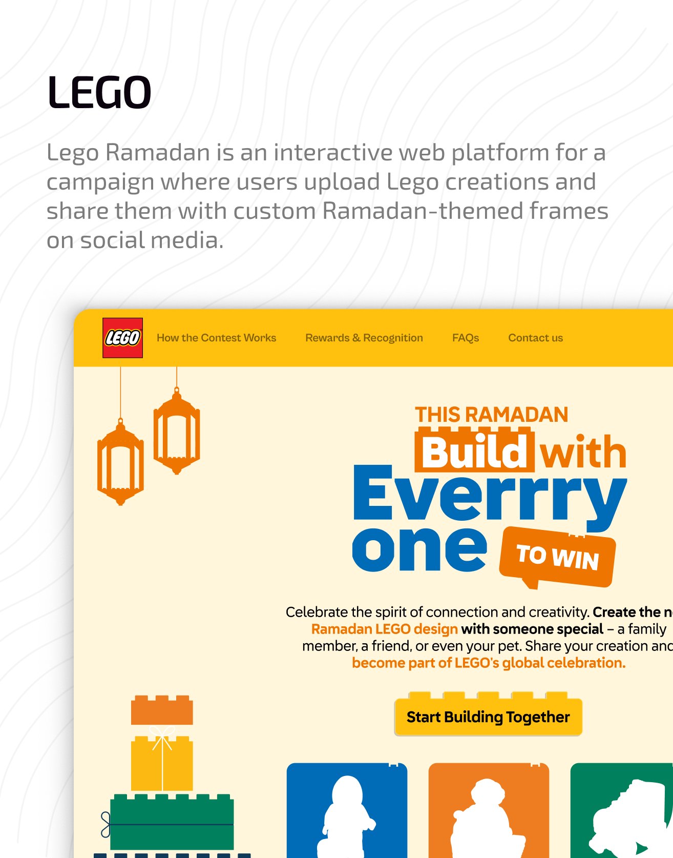 Lego Ramadan  — portfolio preview
